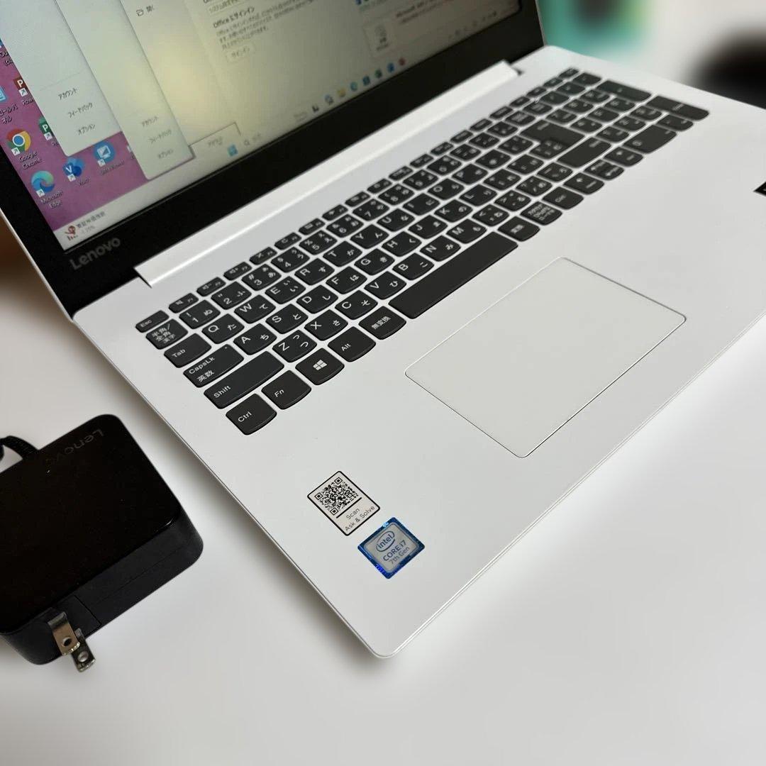 美品　LENOVOノート PC Core i7 SSD 360GB Win11
