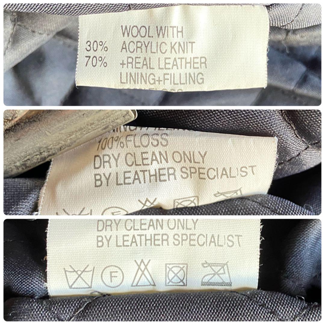 ジャケット・アウター 90s 00s vintage euro leather blouson y2k