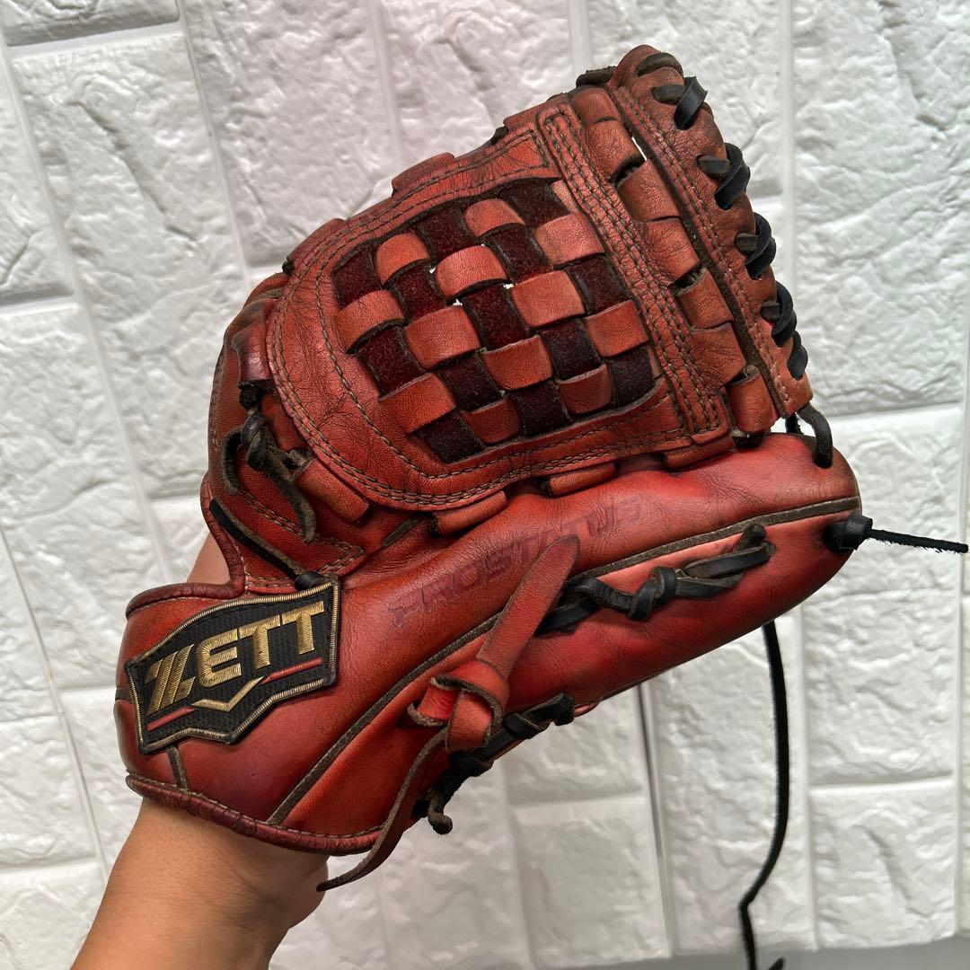 レ*バ様 【硬式】野球 グローブ 一般 ZETT ゼット 内野手 プロステータス