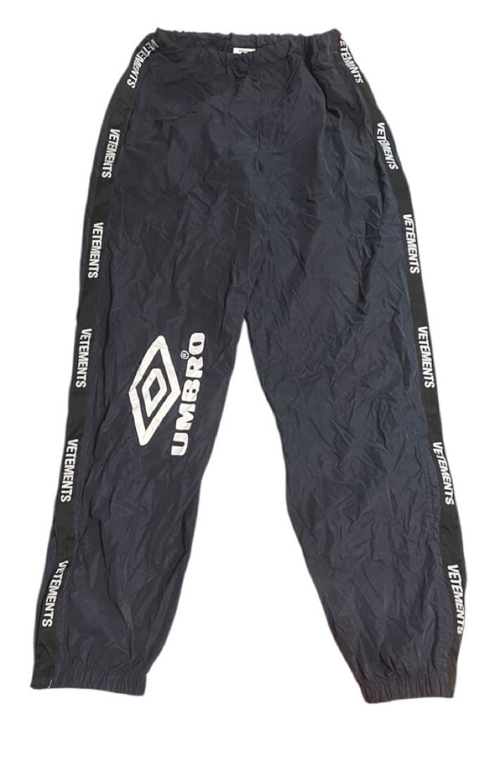 VETEMENTS ヴェトモン UMBROコラボ トラックパンツ ナイロン S