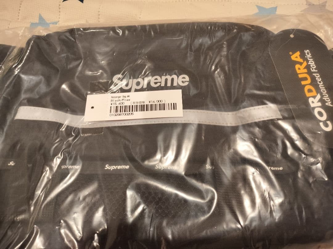 Supreme メッセンジャーバッグ ブラック【新品・未使用】