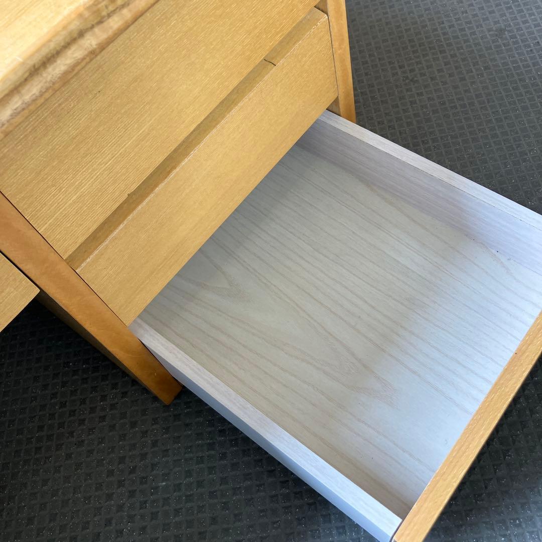 木製　文机　座卓　学習机　一人用　和室　家具　引き出し　子ども用家具