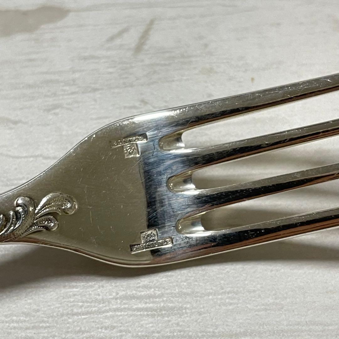 美品✨Christofle デザートフォーク ナイフ マルリー シルバー