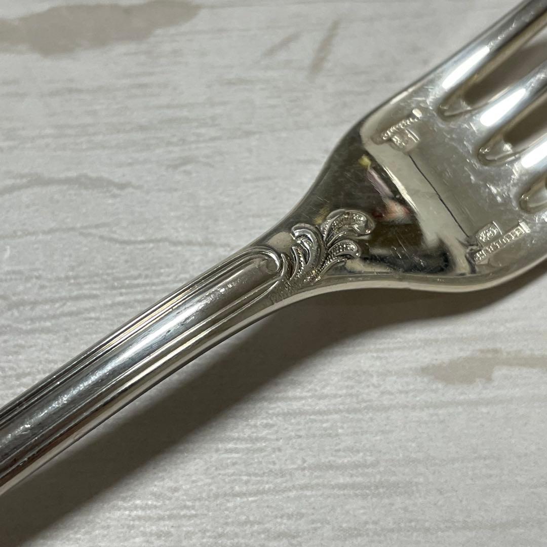 美品✨Christofle デザートフォーク ナイフ マルリー シルバー