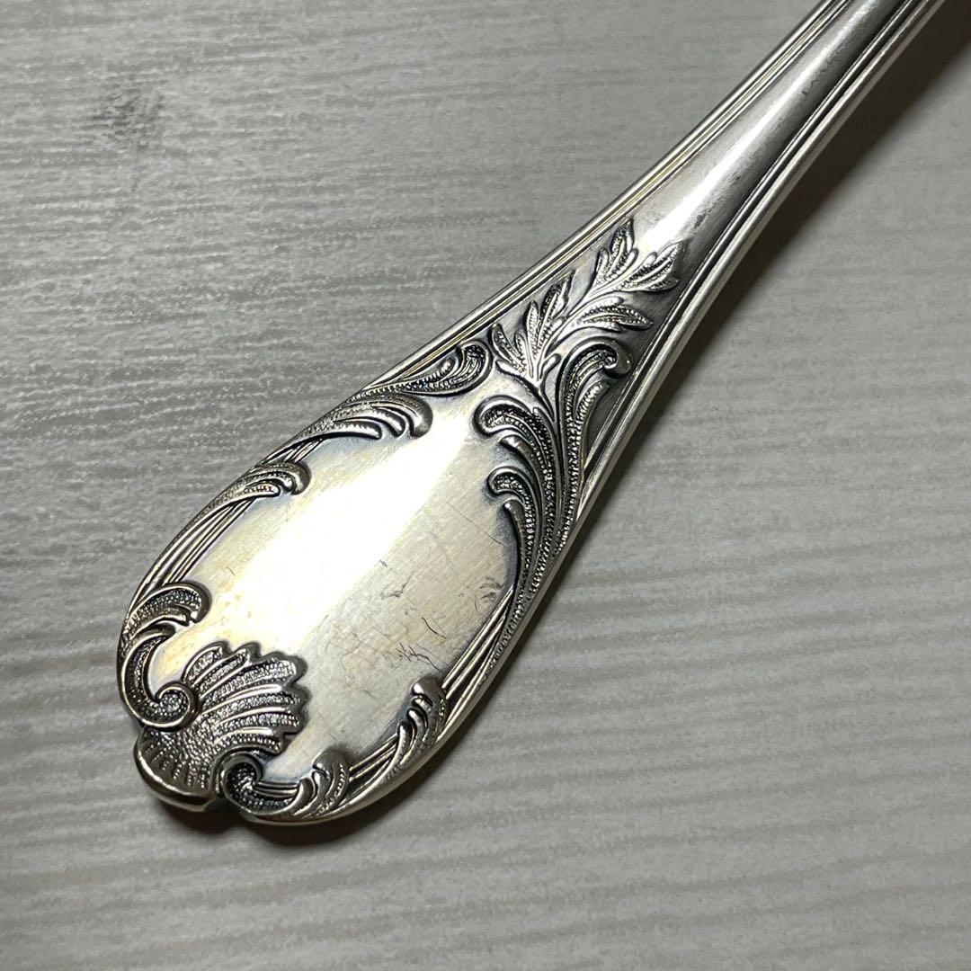 美品✨Christofle デザートフォーク ナイフ マルリー シルバー