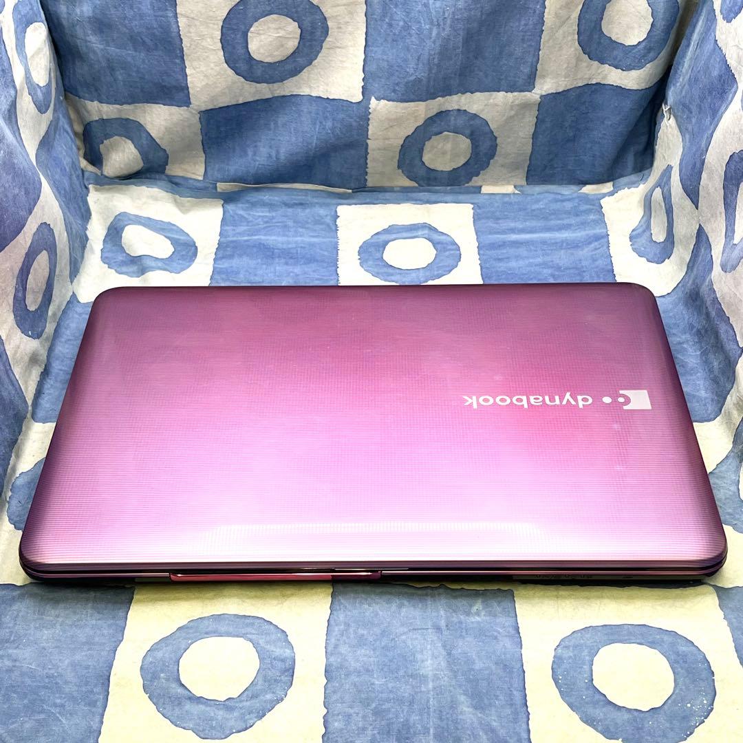 サクサク快適SSD☆i7☆ピンクノートパソコン♪カメラ付&ブルーレイ！Win11