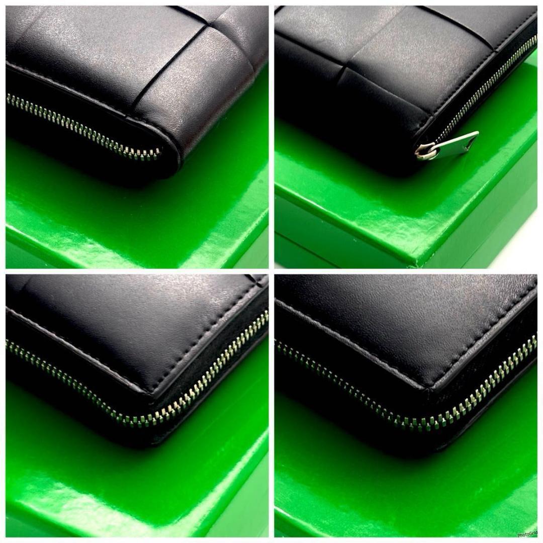 【最高級美品】ボッテガヴェネタ カセット マキシイントレ ラウンドファスナー