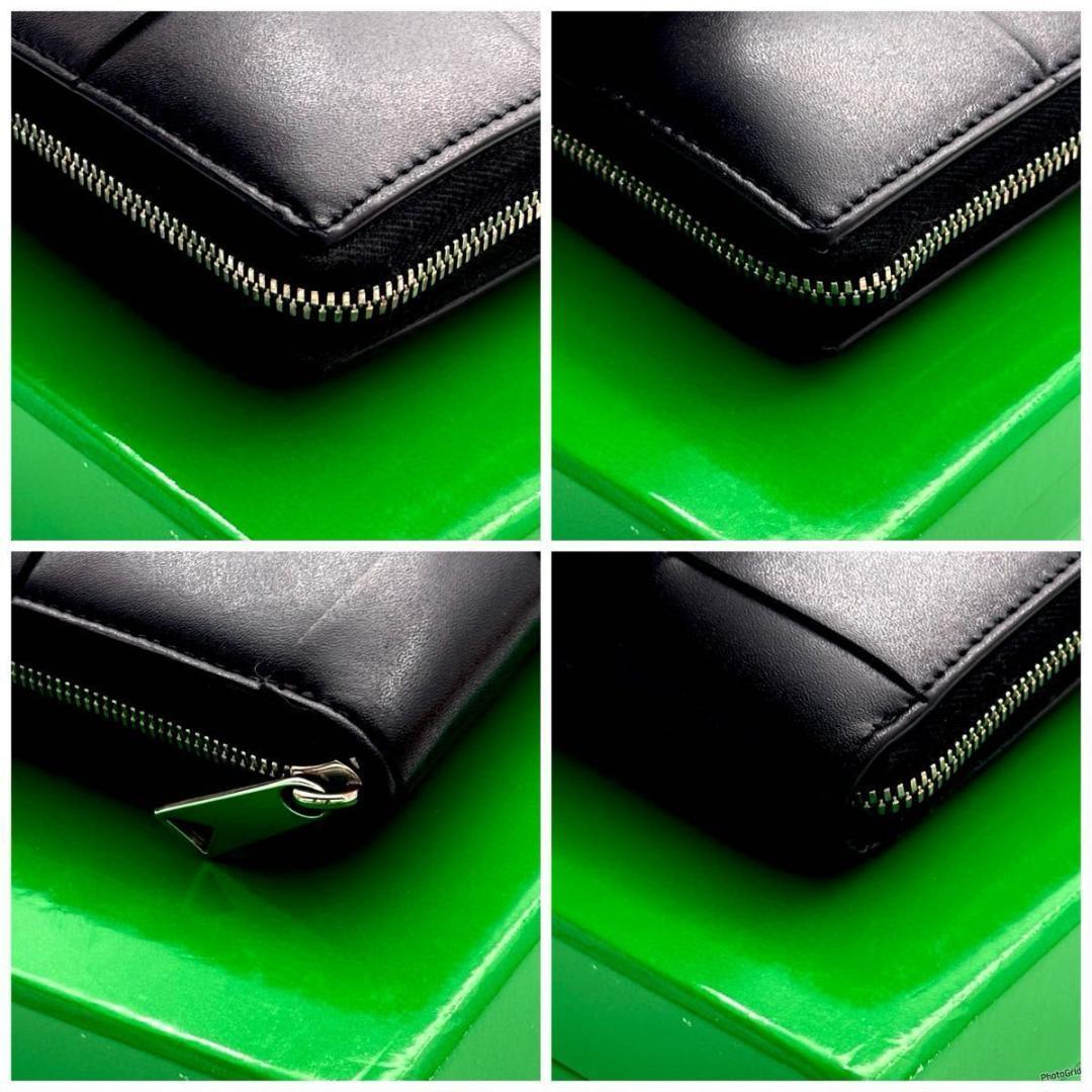 【最高級美品】ボッテガヴェネタ カセット マキシイントレ ラウンドファスナー