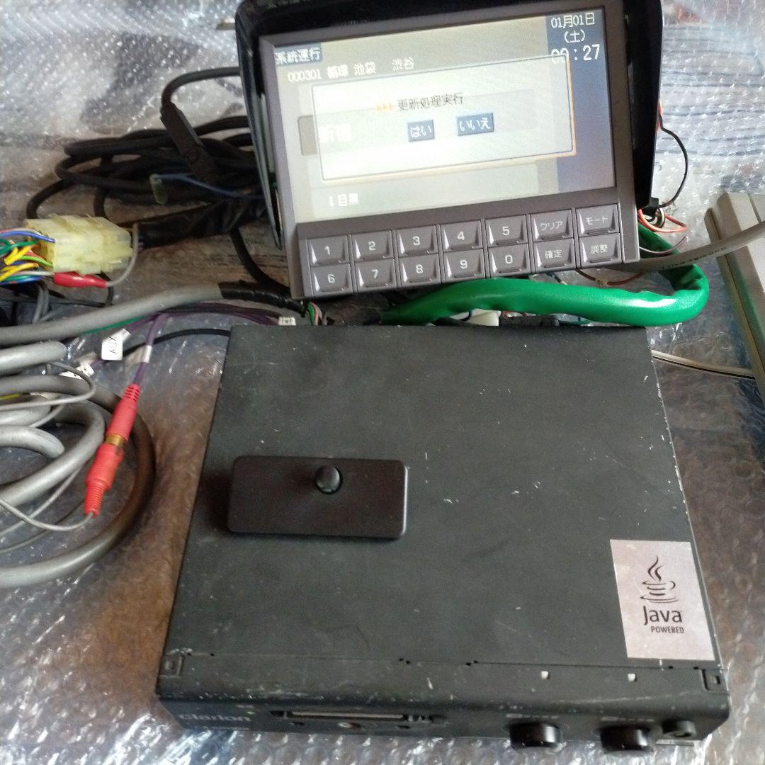 Clarion音声合成フルセット、タッチパネルにゴミが入ってますので2000円引