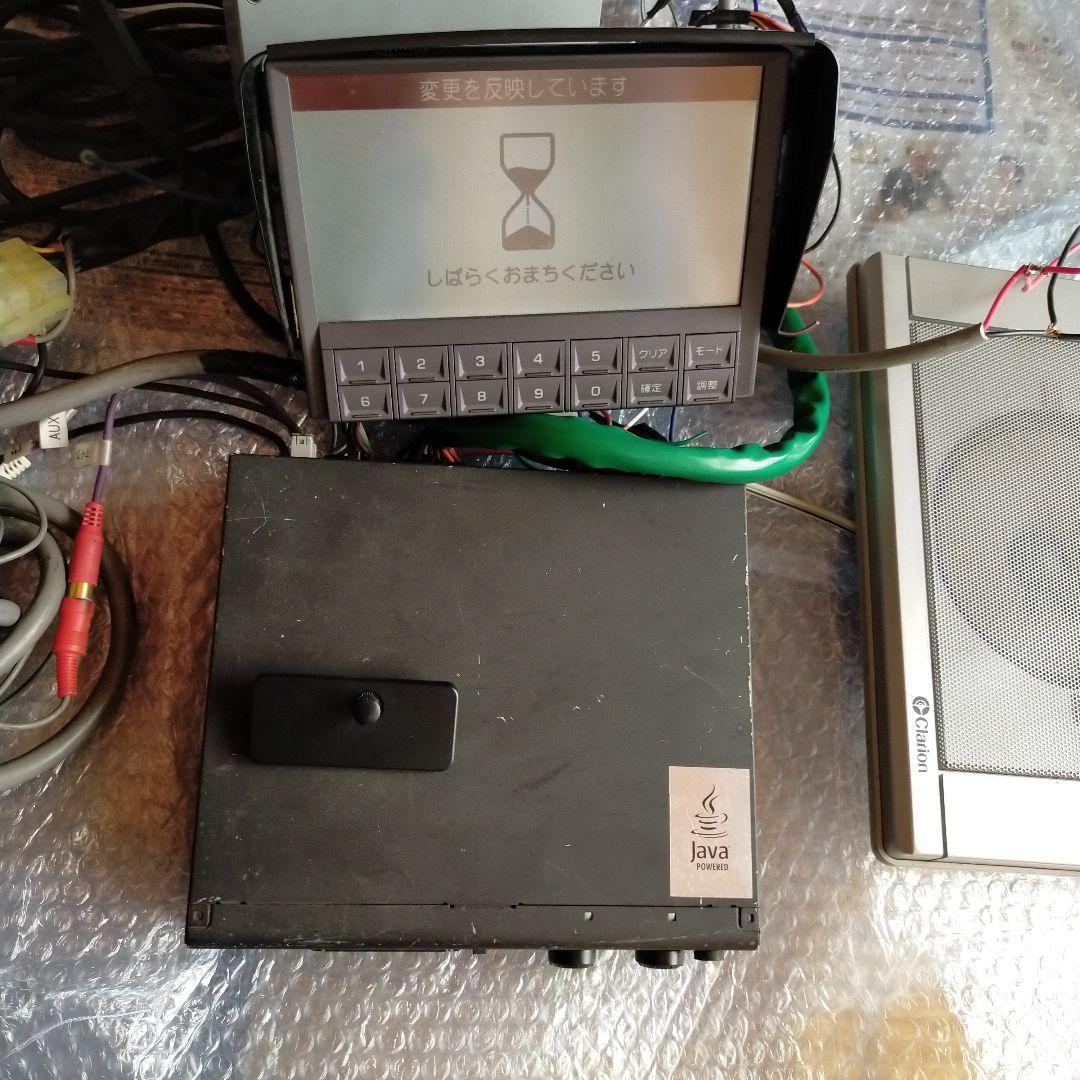 Clarion音声合成フルセット、タッチパネルにゴミが入ってますので2000円引