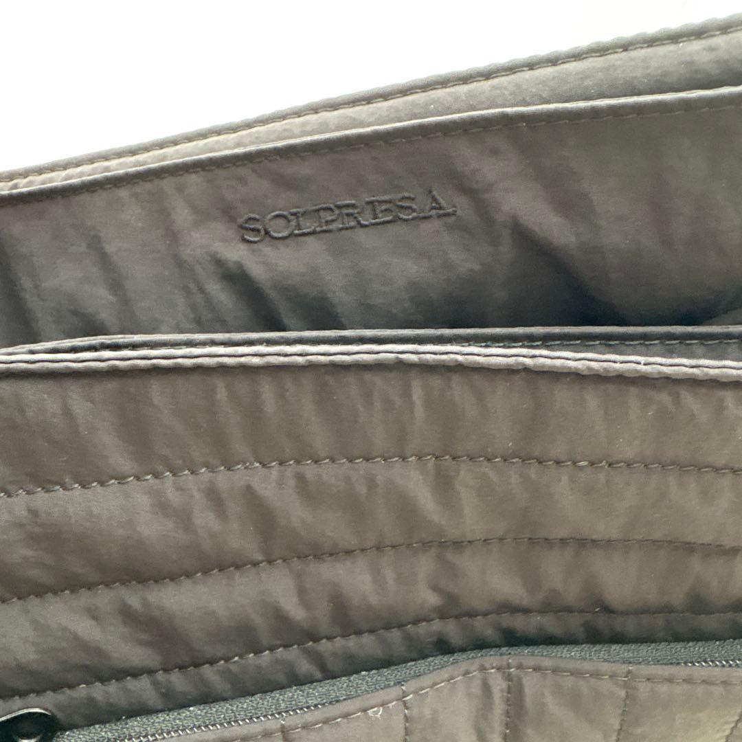 トートバッグ 「ＳＯＬＰＲＥＳＡ」ＮＹＬＯＮ　ＱＵＩＬＴＩＮＧ　ＴＯＴＥ　ＢＡＧ