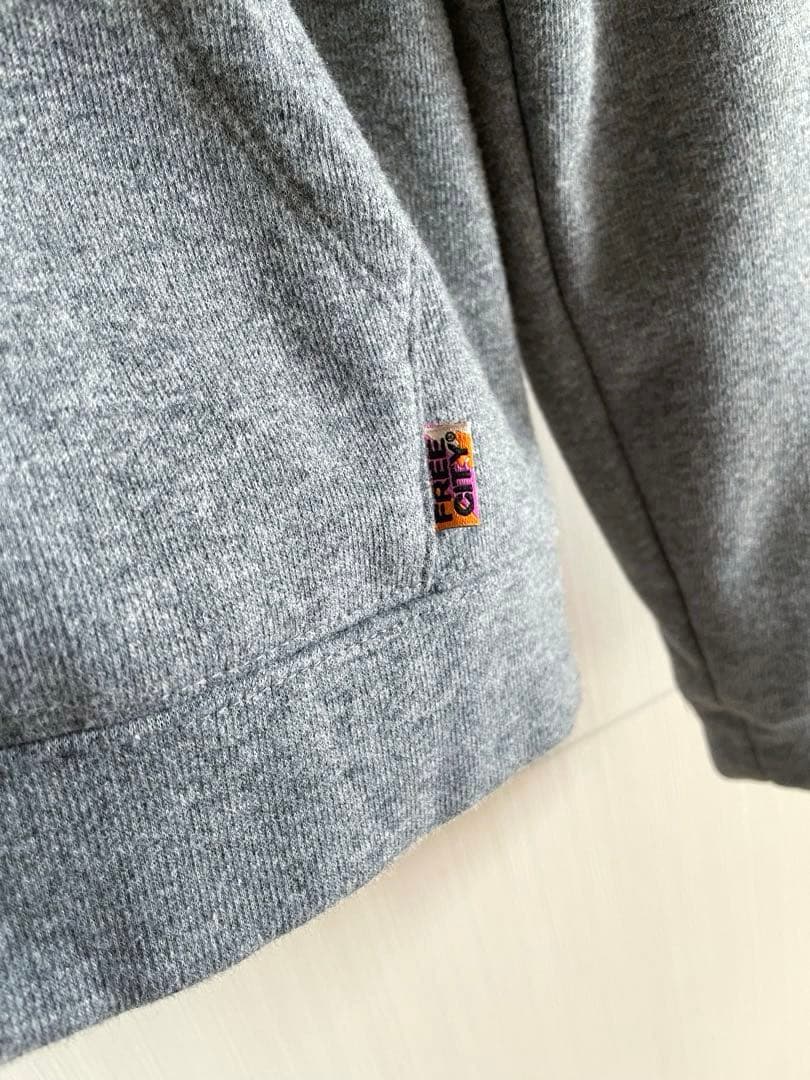 FREE CITY フリーシティ ジップアップパーカー サイズ1