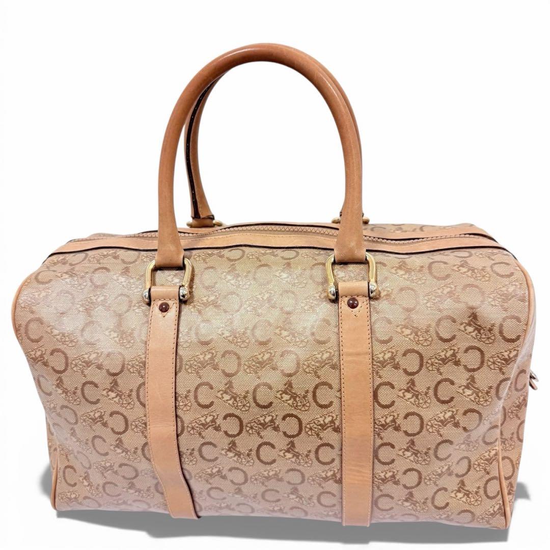 【美品】 CELINE 大容量 旅行用 手持ちカバン ボストンバッグ レディース