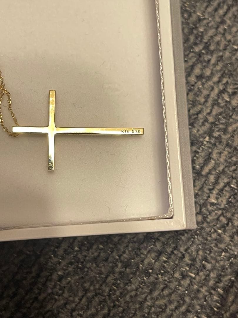 K18 ジミーズチャーマー　ダイヤ　ネックレス　秋山着用