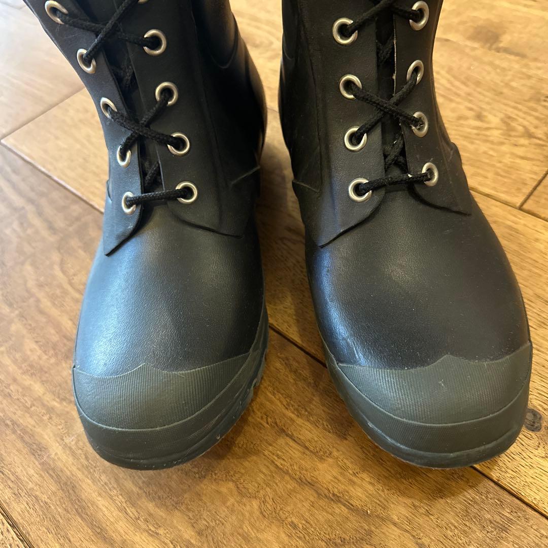 HUNTER ブラック ロングブーツ　UK6サイズ