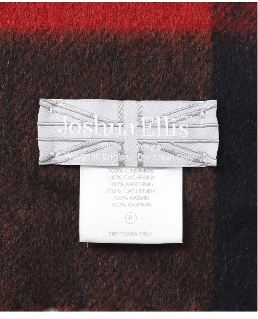 新品⭐︎ ジョシュアエリス ストール ヴェルメイユパーイエナ購入 レッド