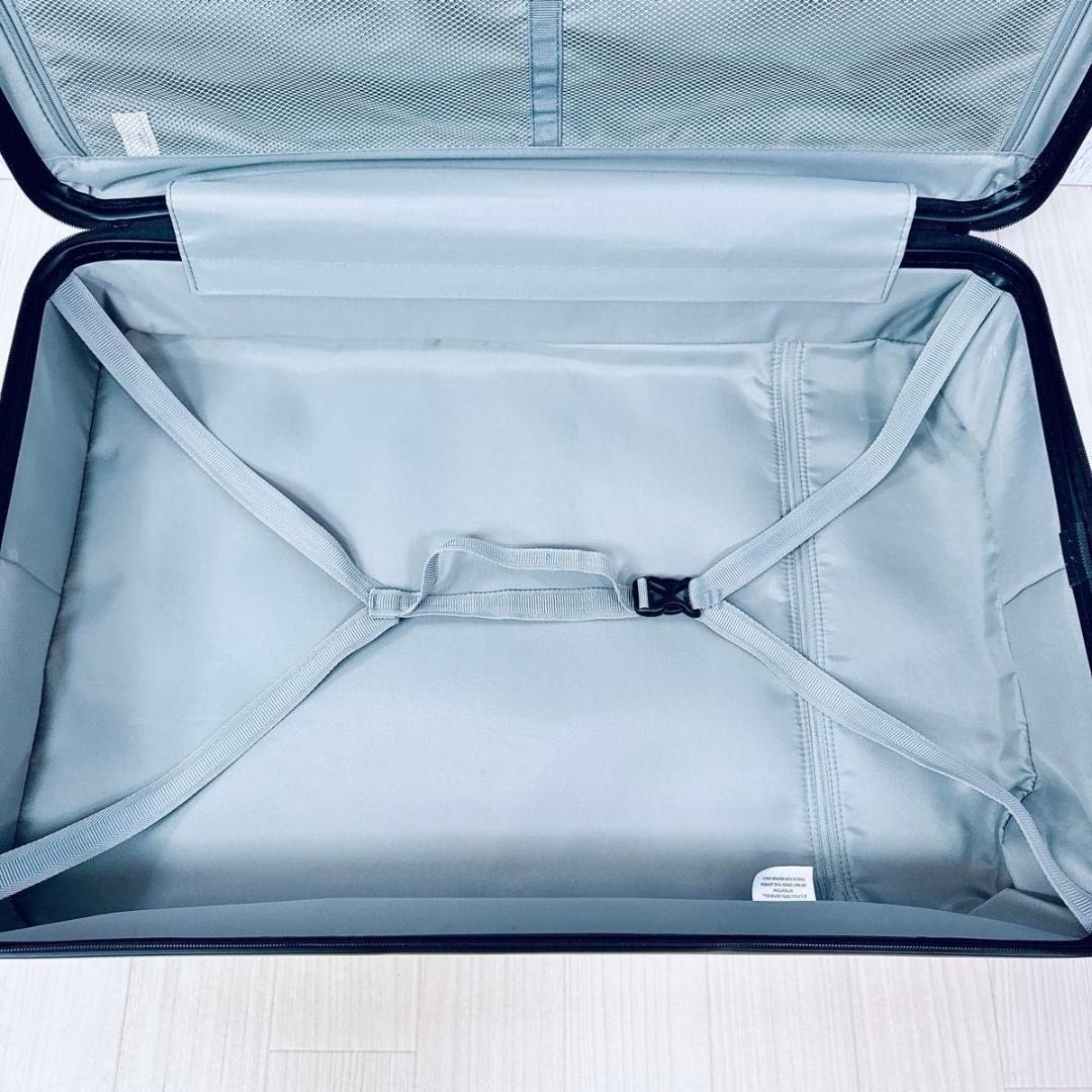 無印良品 スーツケース 赤 MUJI TSAロック 4輪 75L 廃盤 軽量