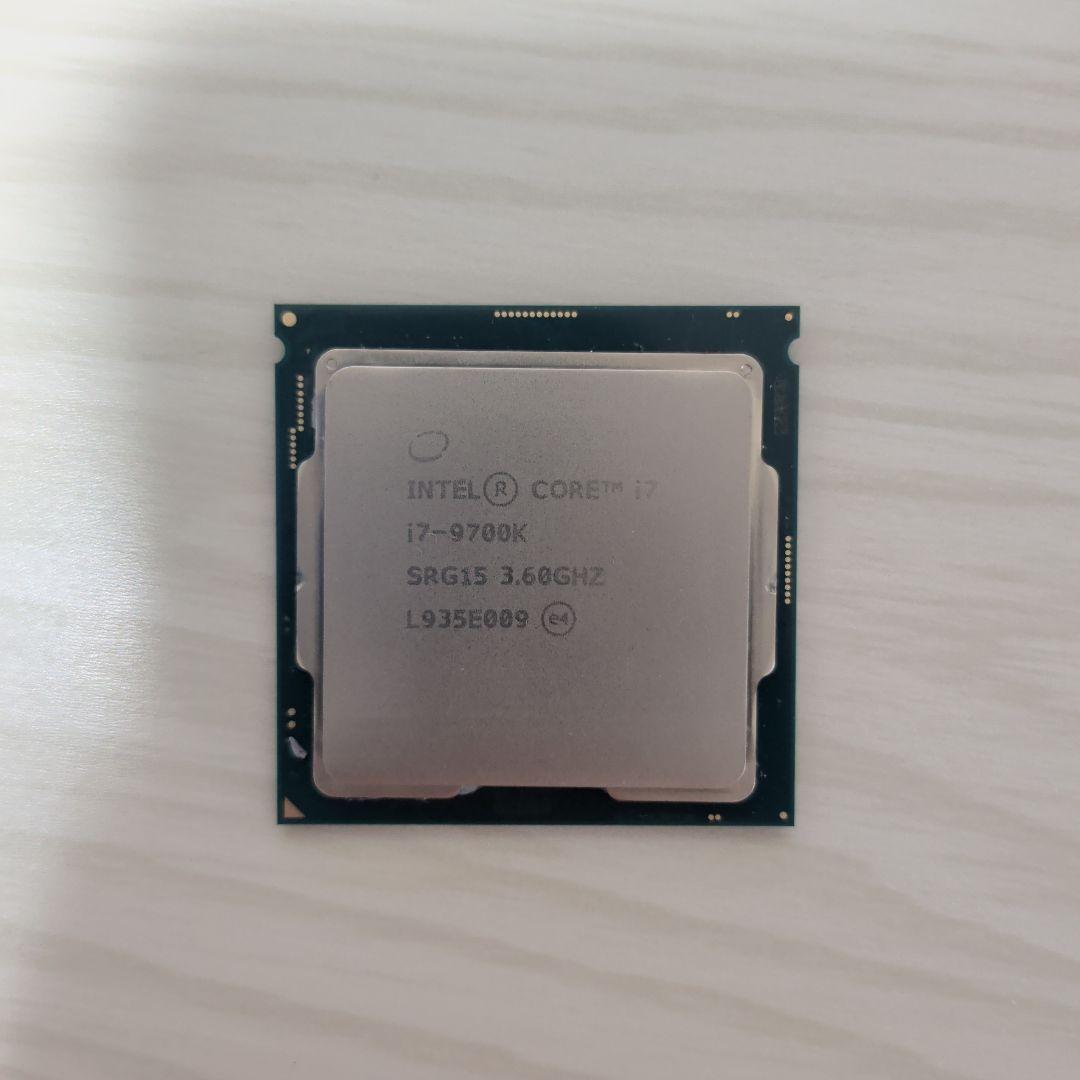CPU Intel i7-9700K CPU 3.66GHz