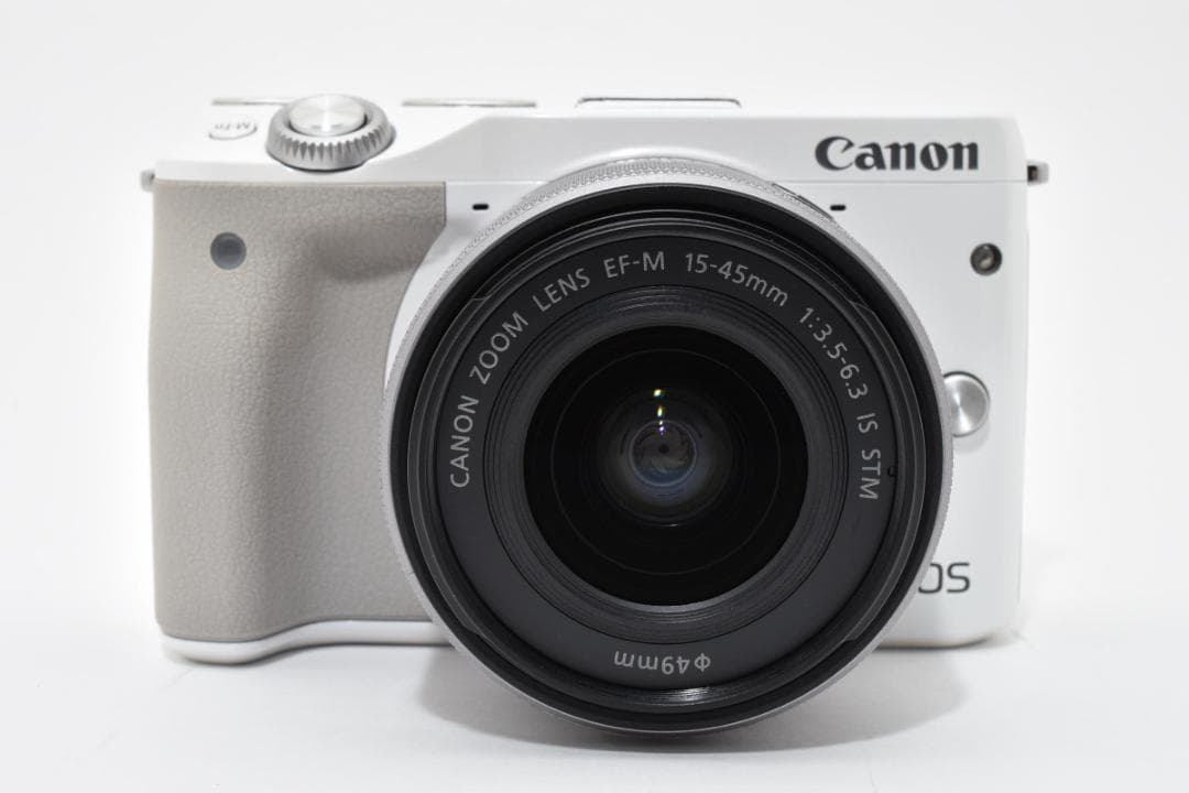 ■美品■Canon キヤノン EOS M3 15-45mm IS STM