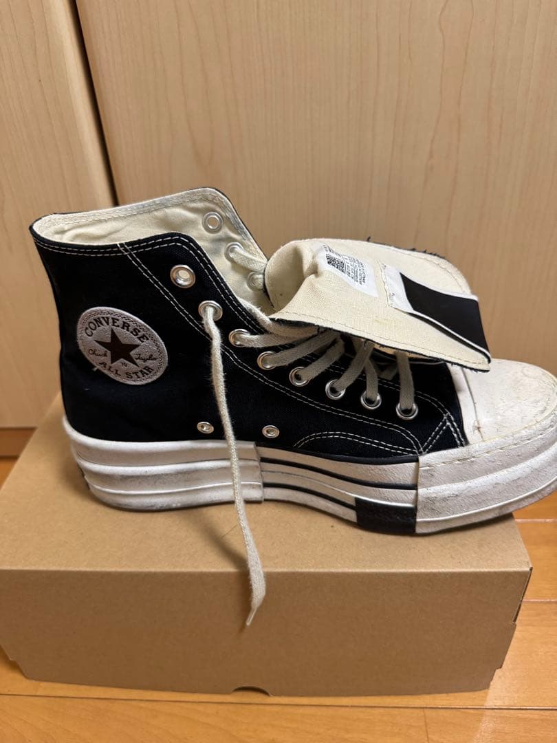 DRKSTAR Rick Owens × Converse スニーカー 26.5