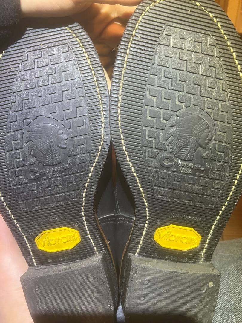 ✨希少✨USA製 チペワ エンジニアブーツ 23.5cm Vibram✨箱付き✨