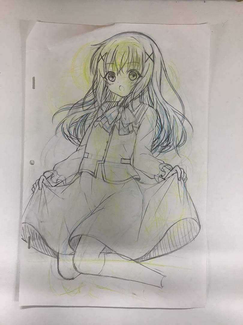 アニメーター 同人作家 落書き ラフ画 練習画 100枚以上