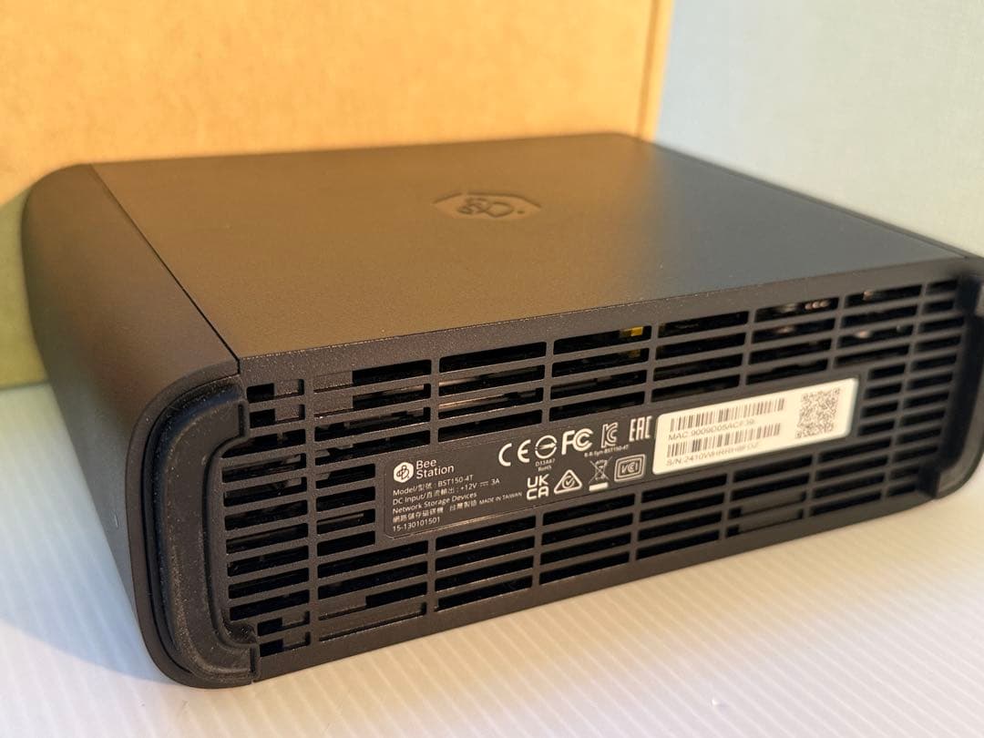 Synology パーソナルクラウド BeeStation BST150-4T
