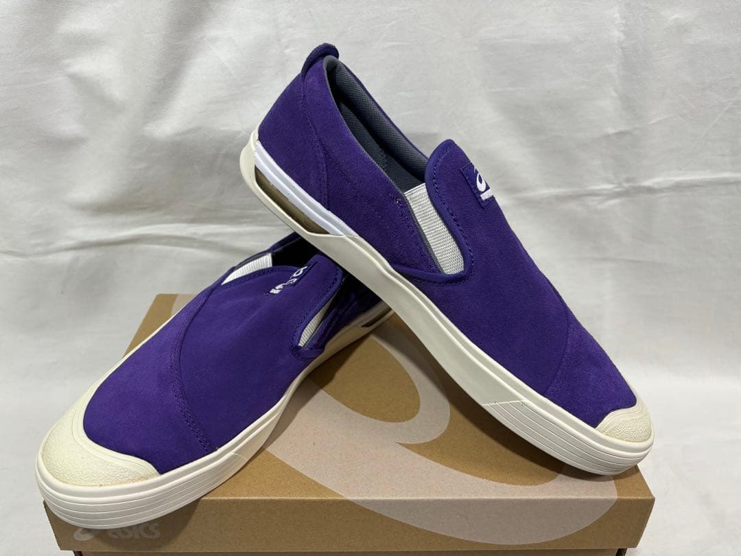 asics gel-flexkee slip-on purple 27.5 紫