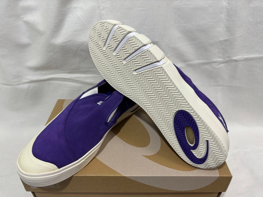 asics gel-flexkee slip-on purple 27.5 紫