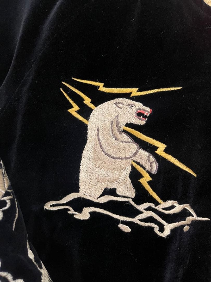 【L】希少 M品番 TAILOR TOYO 別珍 スカジャン