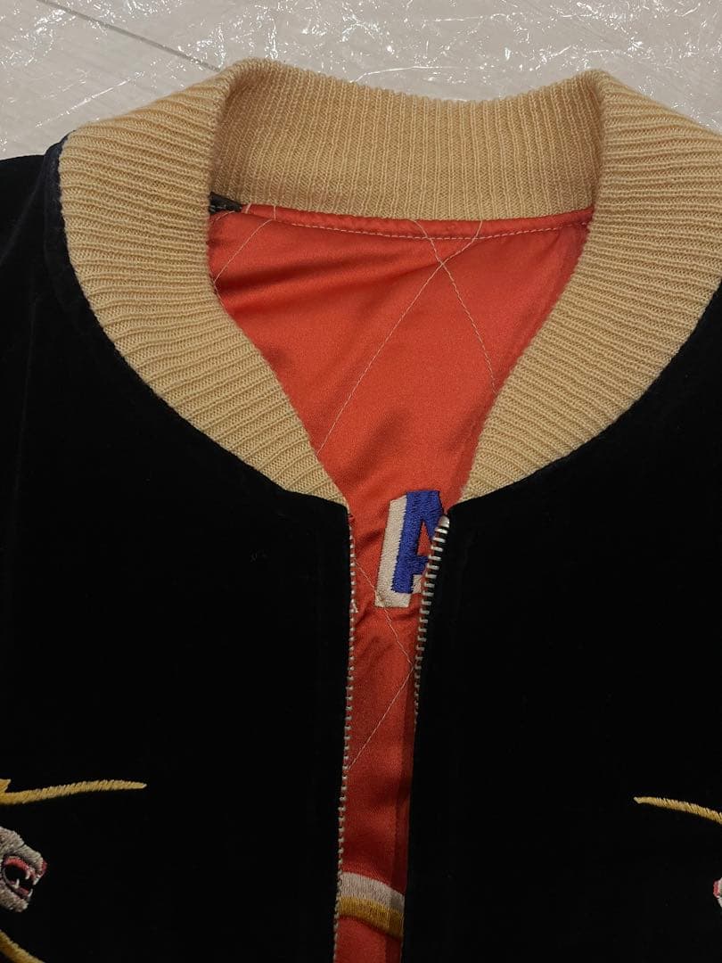 【L】希少 M品番 TAILOR TOYO 別珍 スカジャン