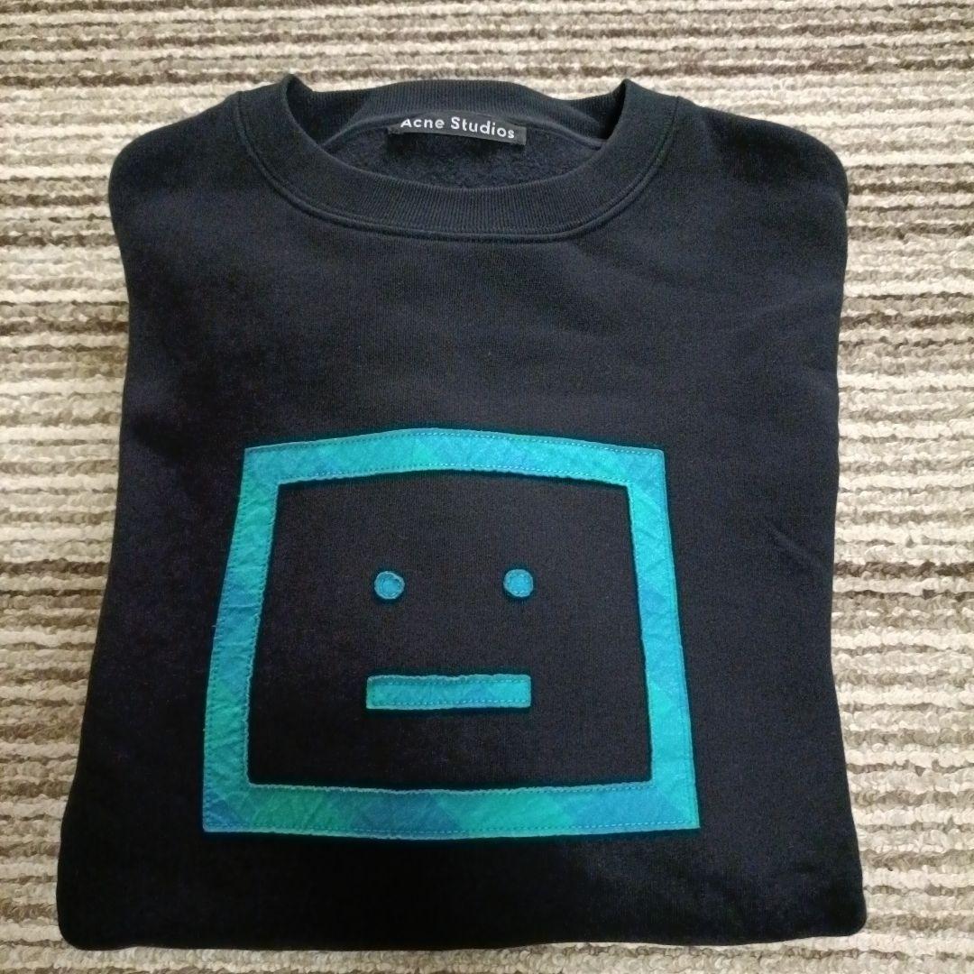 Acne Studios スウェット　S ブラック　黒　美品　綿100%