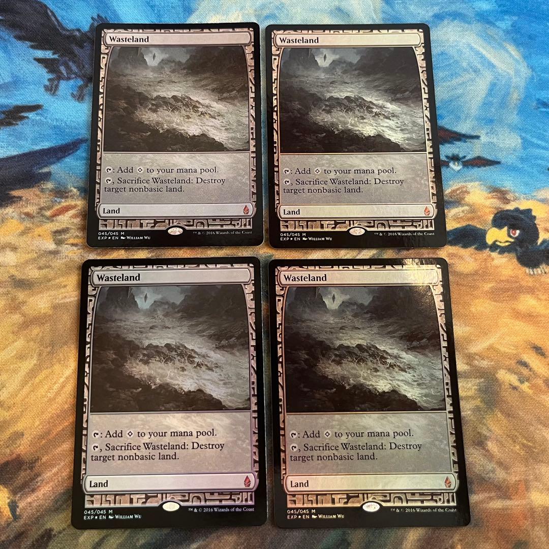 不毛の大地 Wasteland EXP MTG foil