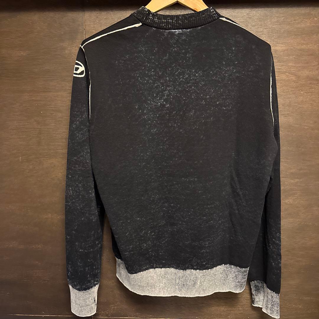 DIESEL ブラック ニット・セーター