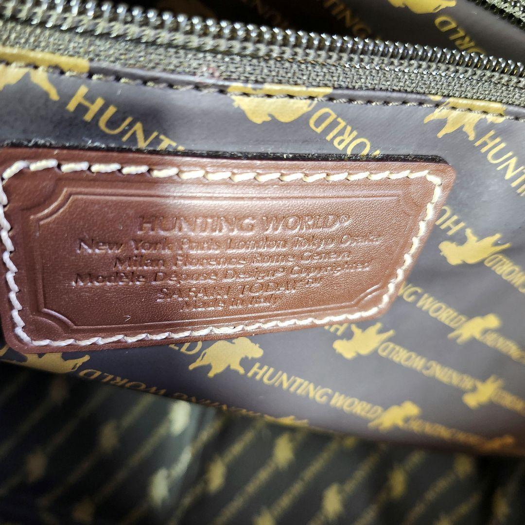 【極美品】ハンティングワールド サファリトゥデイ 大きめ ビジネスバッグトート
