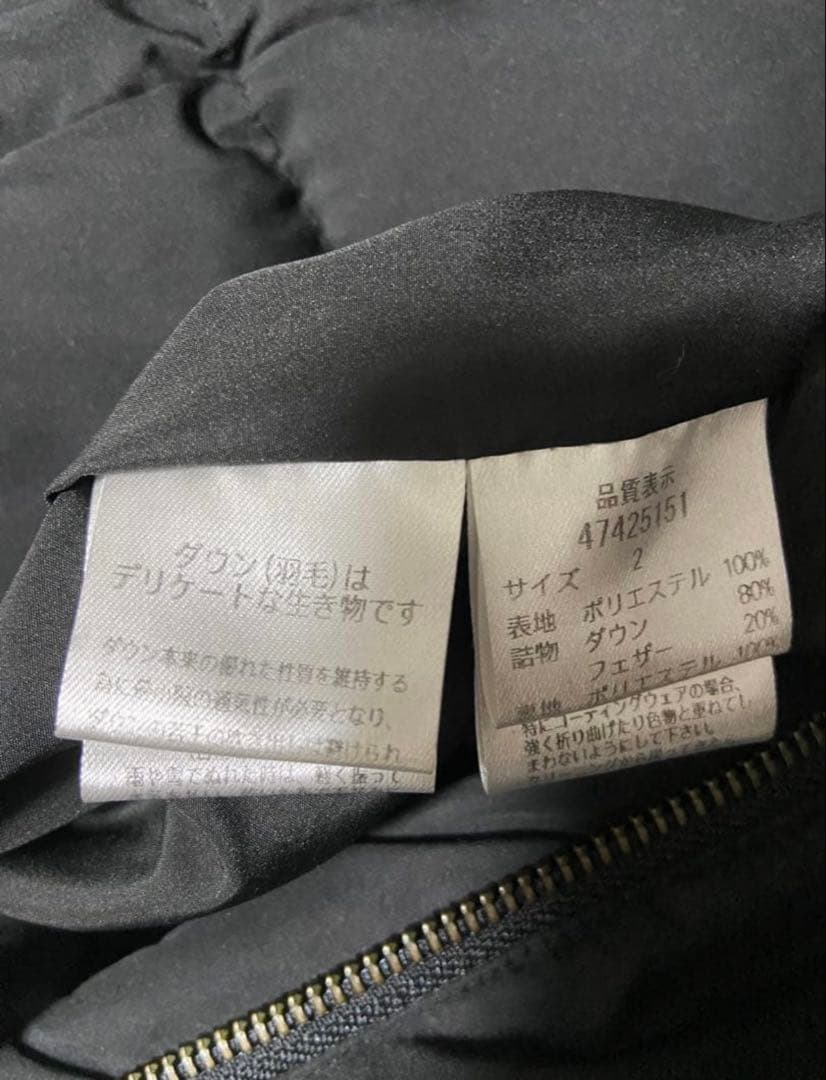 ジャスグリッティー　フード付きダウンコート