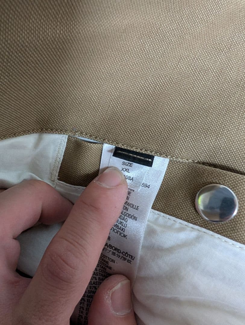 DIESEL ジャンパー ブラウン/ネオンイエロー