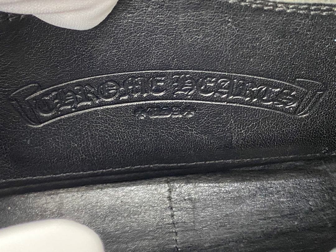 【値下げ】クロムハーツ REC F ZIP フィリグリークロス 長財布 ブラック