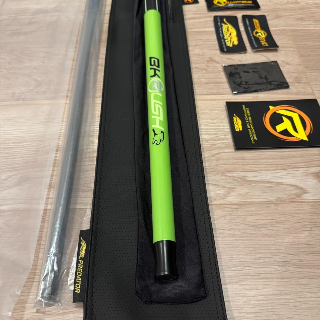 N*e様 【限定カラー】BK RUSH ネオングリーン スポーツラップ プレデタ