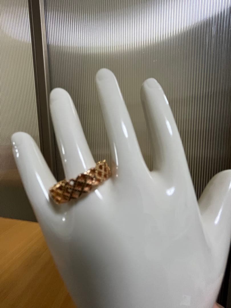❤︎❤︎♡GUCCI 18Kリング♡✨美品✨希少7号