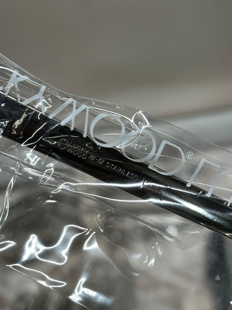 【経年保管品】LUCKY WOOD 18-12 カトラリー　26P 6種