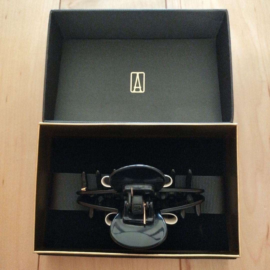 4/26-29発送不可様　アレクサンドルドゥパリ　パール　黒　ヘアクリップ