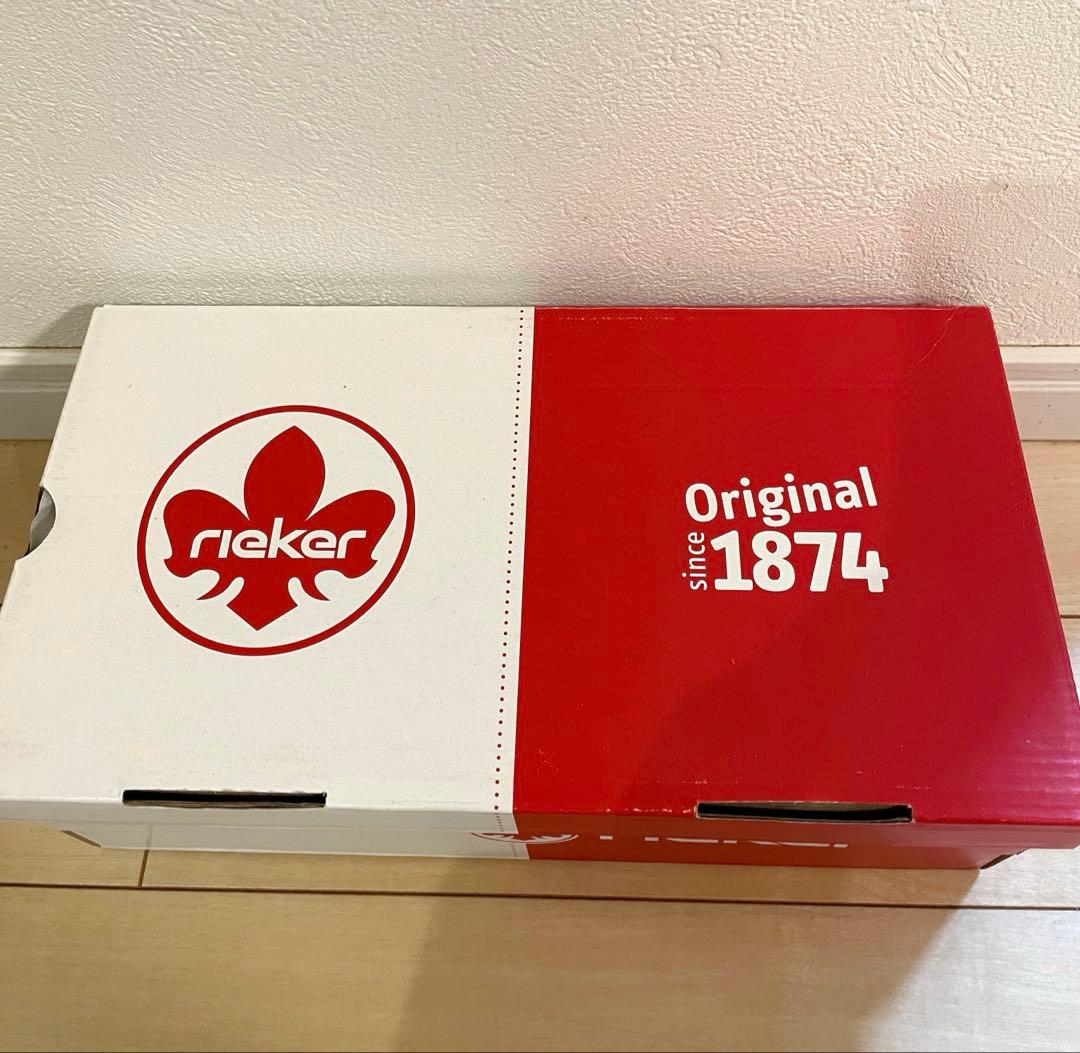 Rieker リーカー ショートブーツ　ブラック 試着のみ 箱あり 36