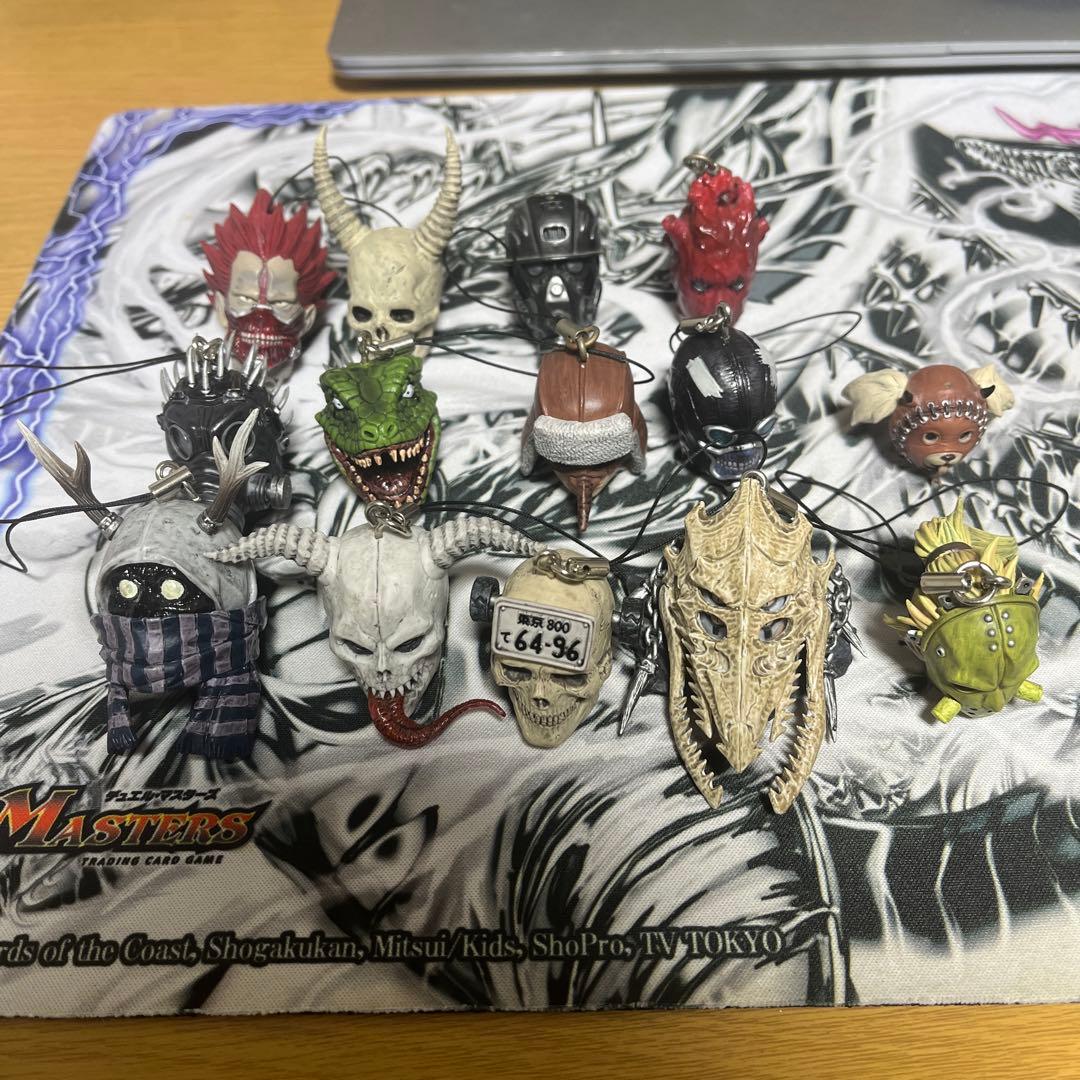 ドロヘドロ ヘッドマスコット ストラップ コンプリートセット 全種類 14種