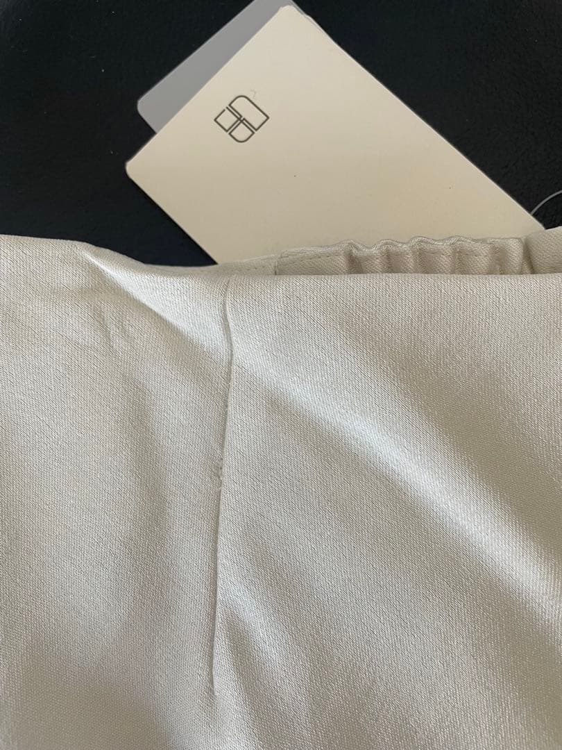 [新品・未使用] SLOB IENA ダブルサテンスカート 36