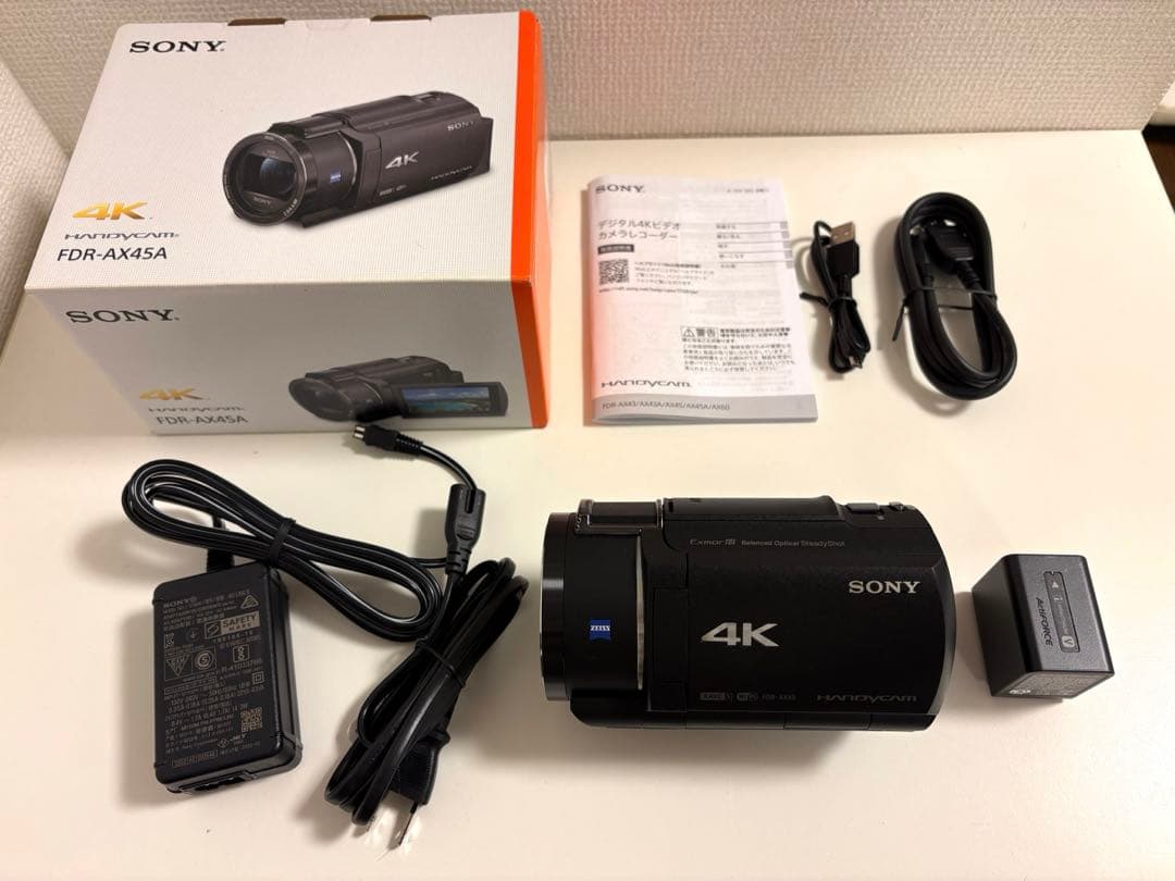 SONY FDR-AX45　ビデオカメラ