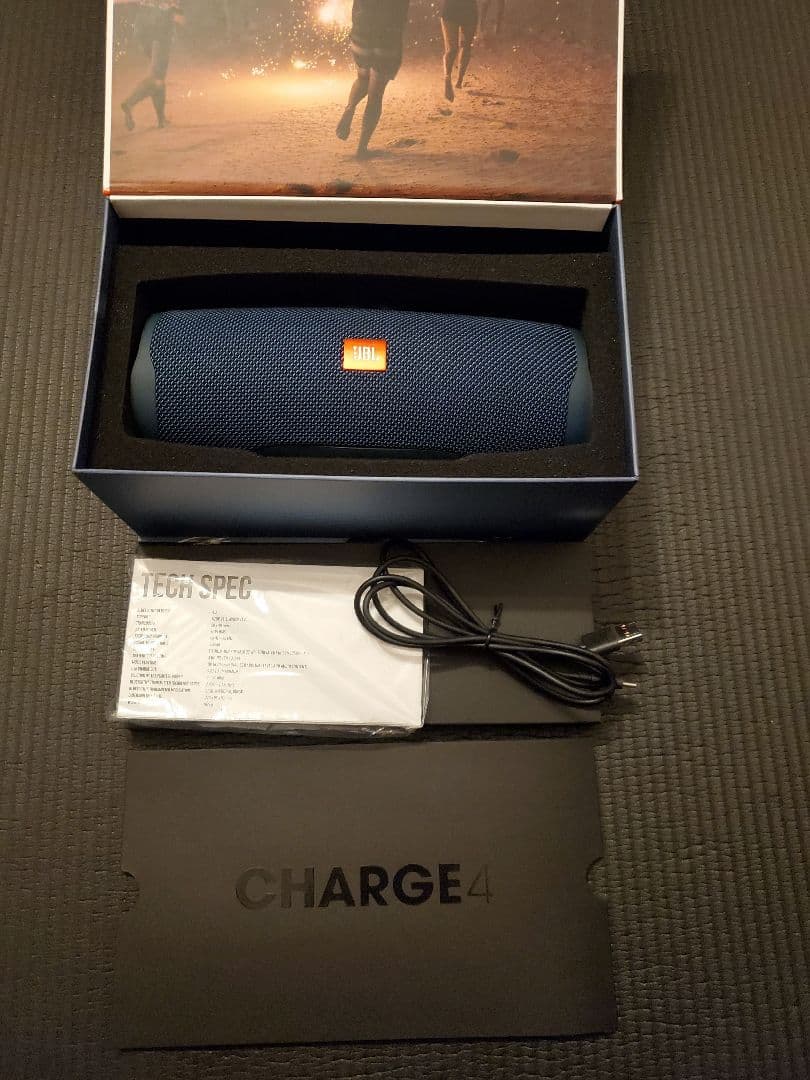【動作確認済・美品】JBL charge4 高音質 重低音 ワイヤレススピーカー