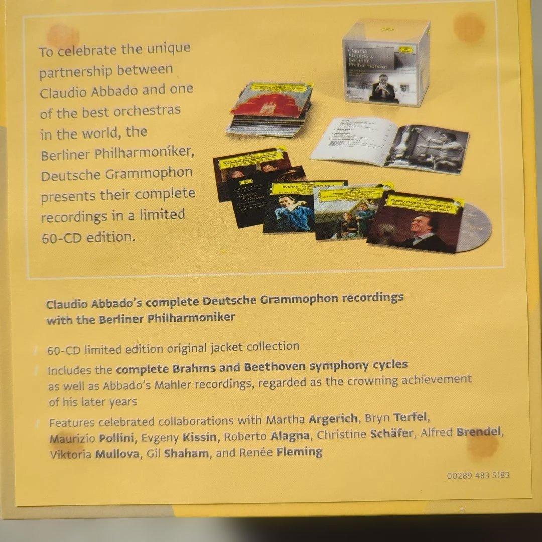 クラウディオ・アバド　DG　ベルリン・フィル　ボックス
