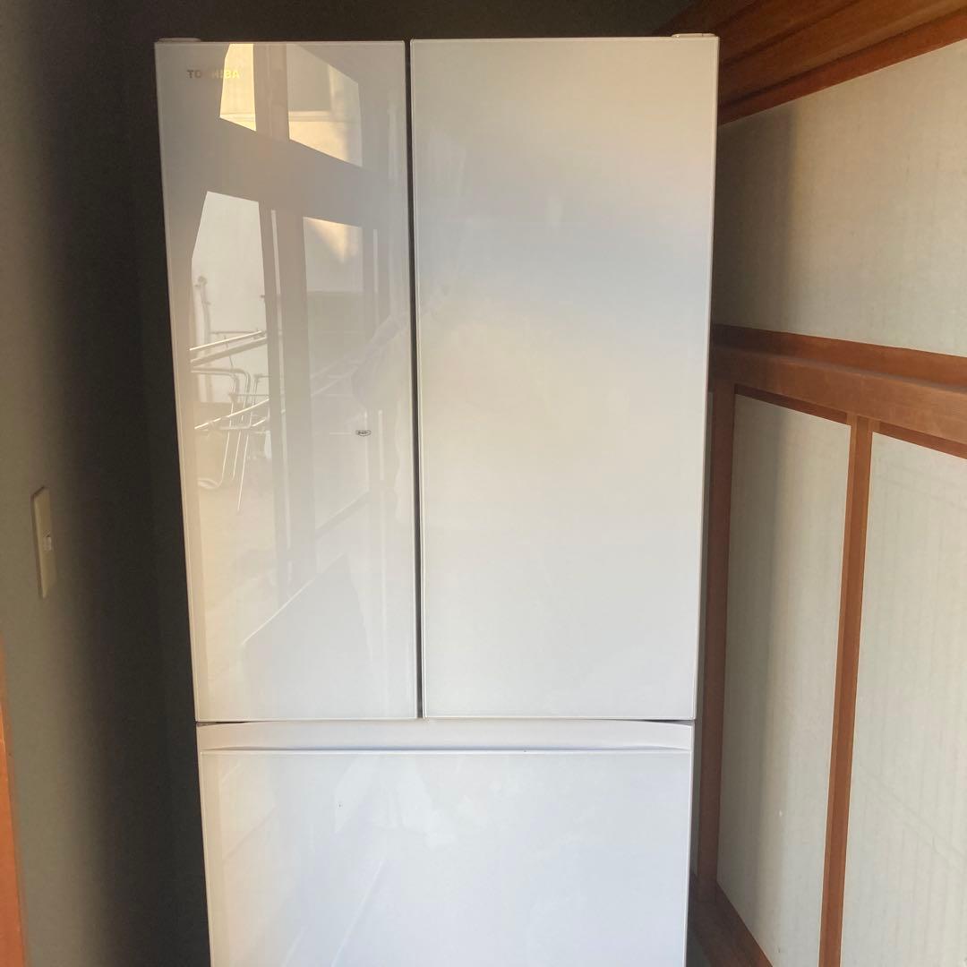 TOSHIBA GR-T460FK (EW) 冷蔵庫 462L