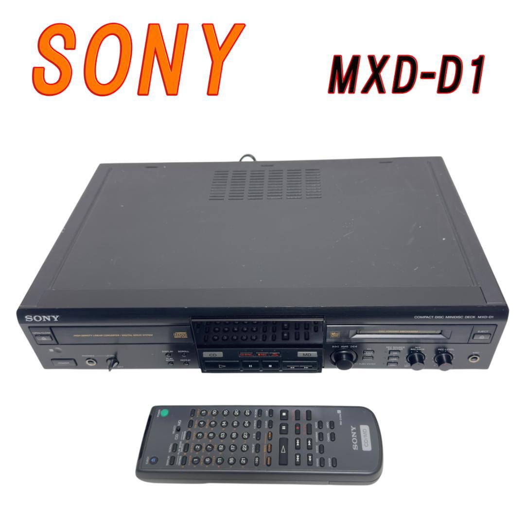 SONY ソニー CD MD デッキ MXD-D1 純正リモコン RM-D12M